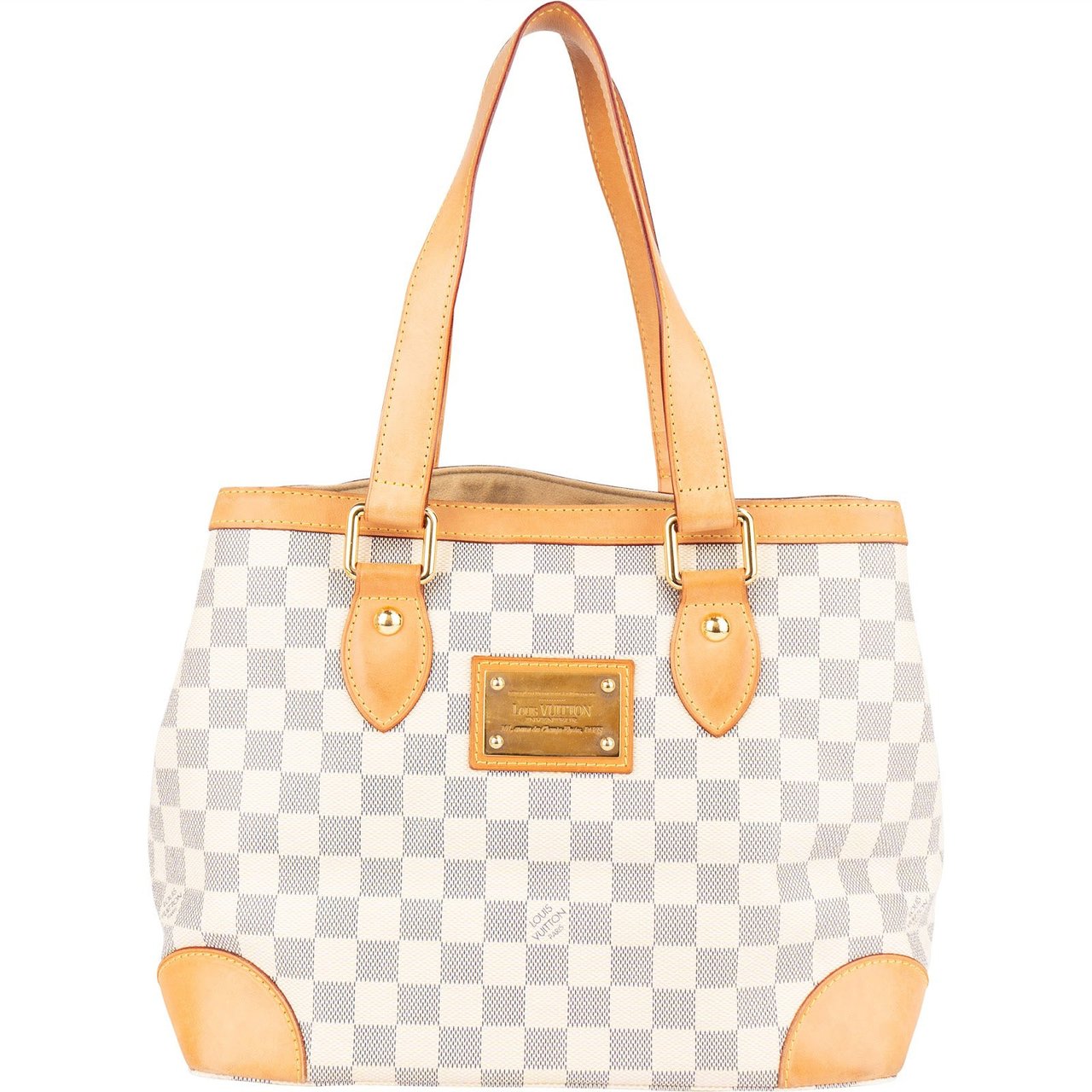 Louis Vuitton Louis Vuitton Monogram Damier Azur Hamstead PM Shoulder Bag Wit