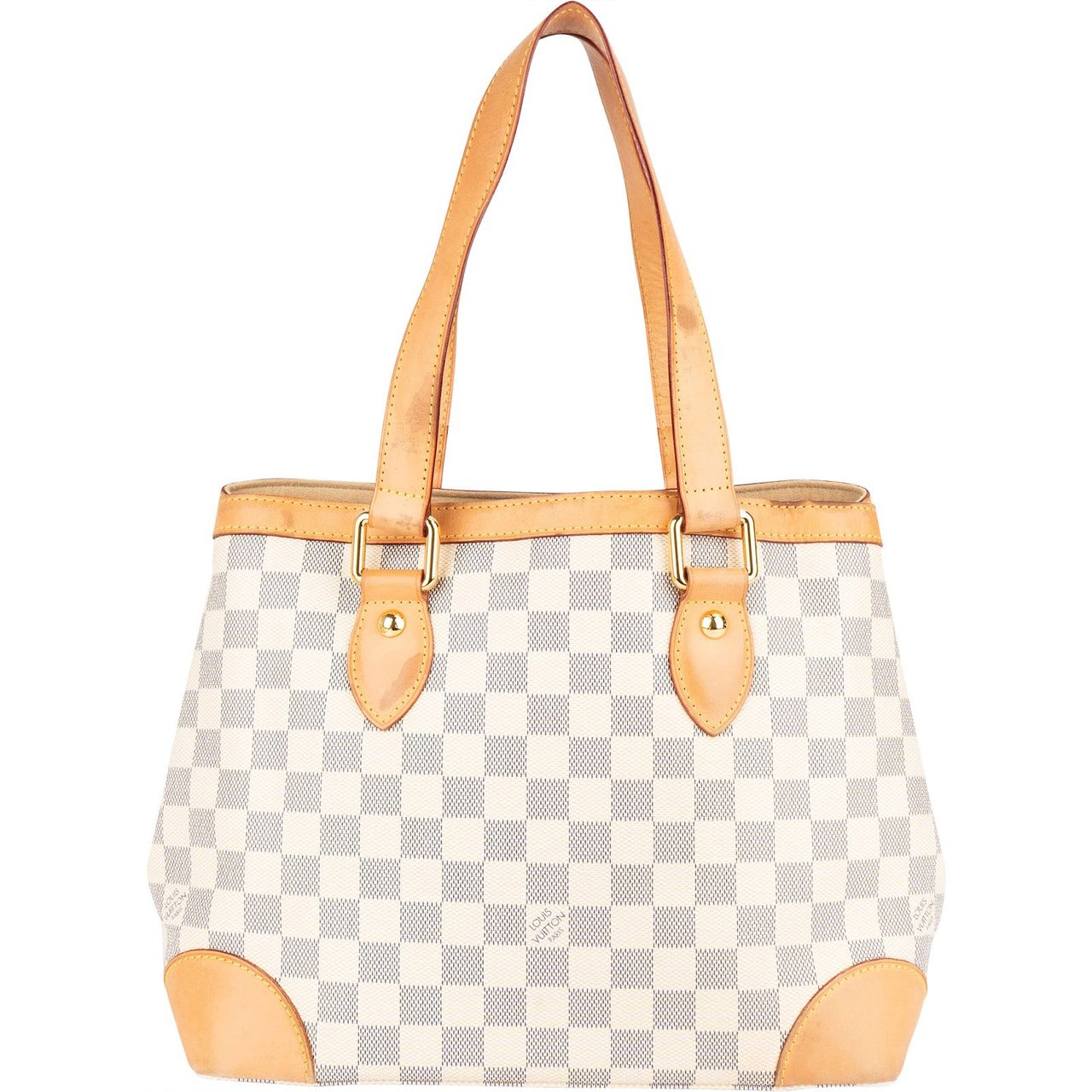 Louis Vuitton Louis Vuitton Monogram Damier Azur Hamstead PM Shoulder Bag Wit