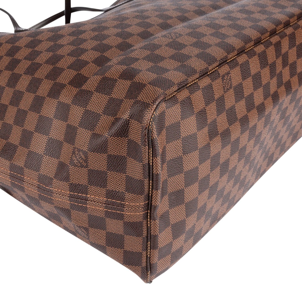 Louis Vuitton Monogram Damier Ebene Neverfull GM Shoulder Bag Bruin
