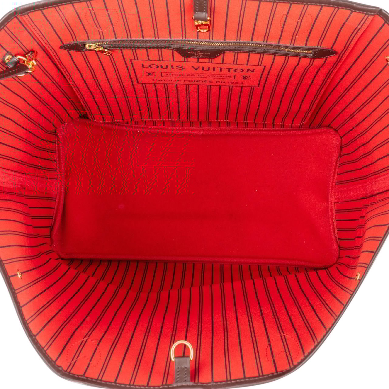 Louis Vuitton Louis Vuitton Monogram Damier Ebene Neverfull GM Shoulder Bag Bruin