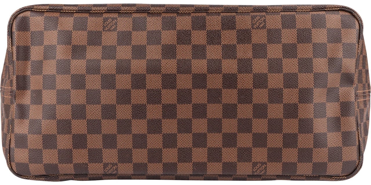 Louis Vuitton Monogram Damier Ebene Neverfull GM Shoulder Bag Bruin