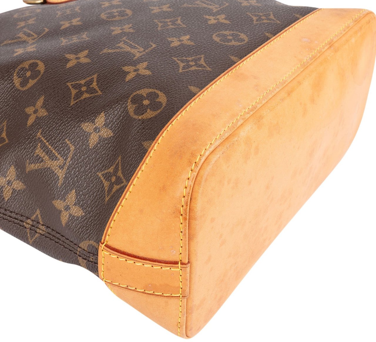 Louis Vuitton Louis Vuitton Monogram Canvas Lockit PM Handbag Bruin