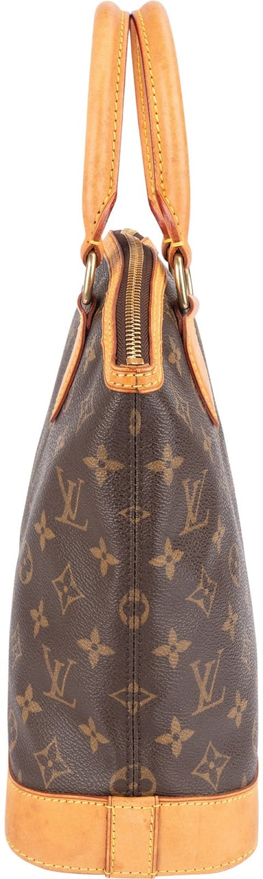 Louis Vuitton Louis Vuitton Monogram Canvas Lockit PM Handbag Bruin