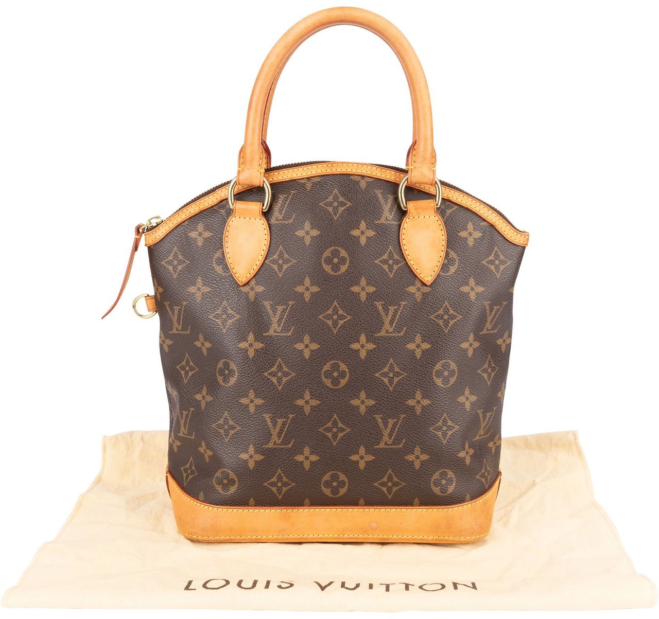 Louis Vuitton Louis Vuitton Monogram Canvas Lockit PM Handbag Bruin