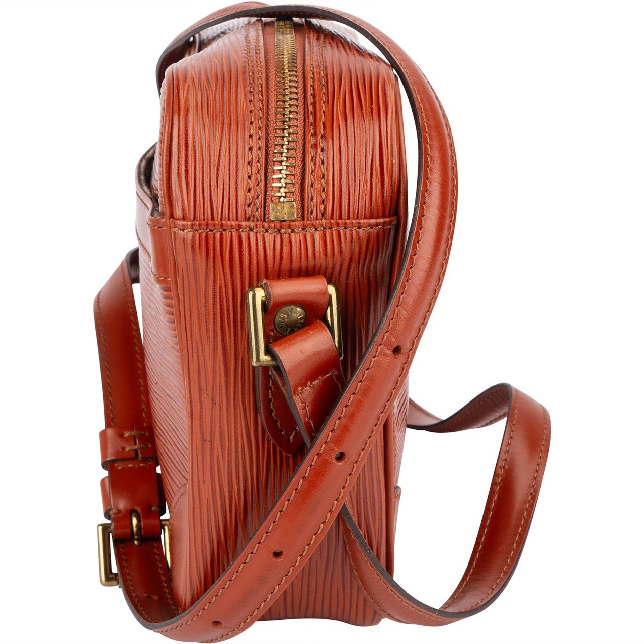 Louis Vuitton Louis Vuitton Cognac Epi Leather Trocadero 23 Crossbody Bag Bruin