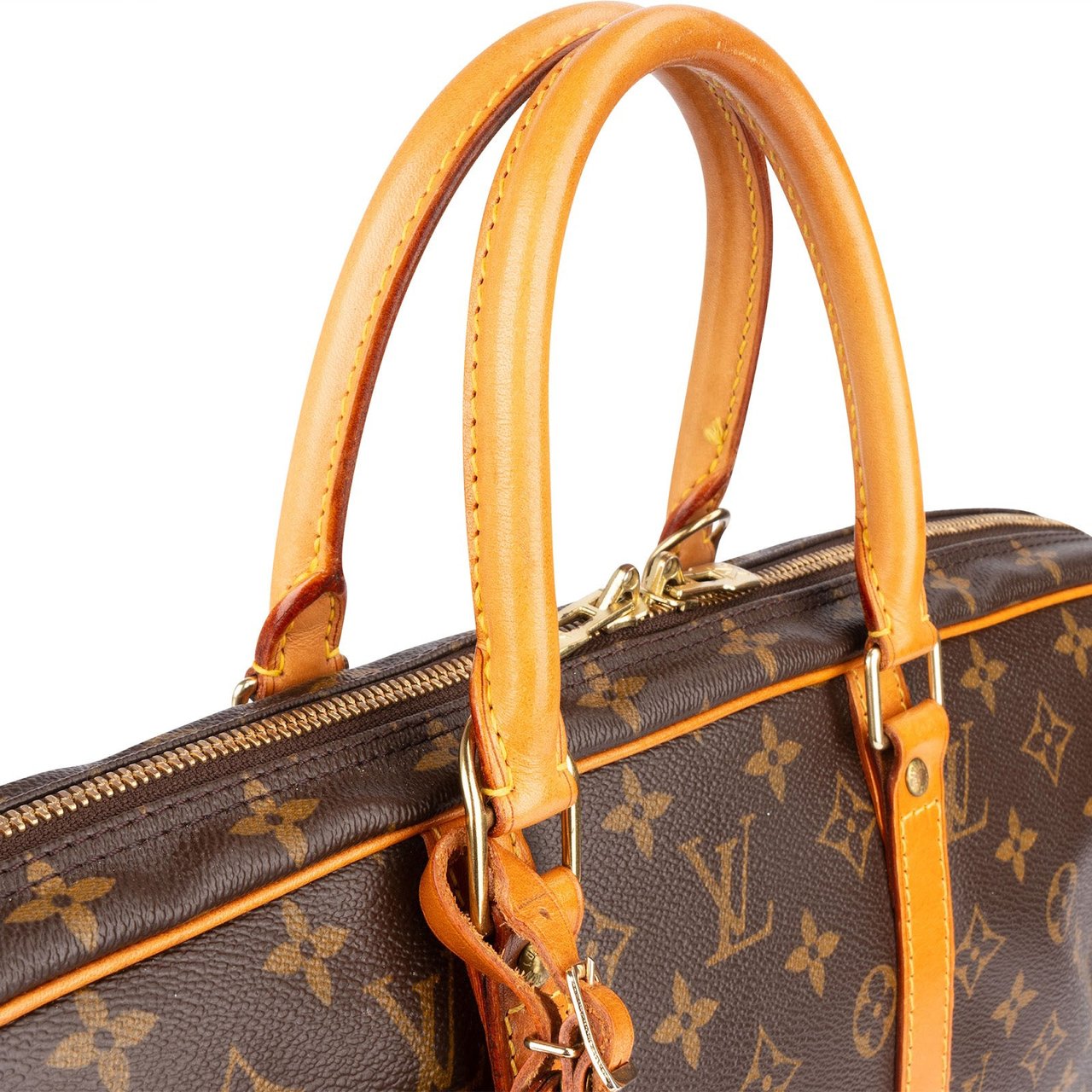 Louis Vuitton Louis Vuitton Monogram Canvas Porte-Documents Business Handbag Bruin