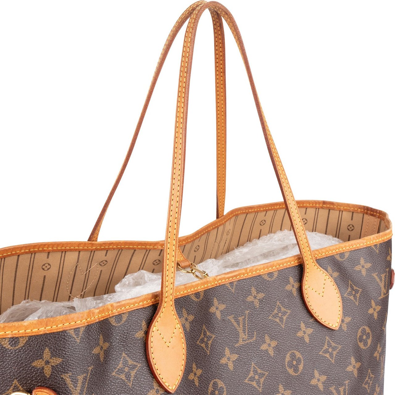 Louis Vuitton Louis Vuitton Monogram Canvas Neverfull GM Shoulder Bag Bruin