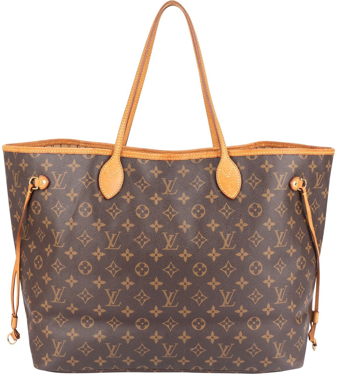 Louis Vuitton Louis Vuitton Monogram Canvas Neverfull GM Shoulder Bag Bruin