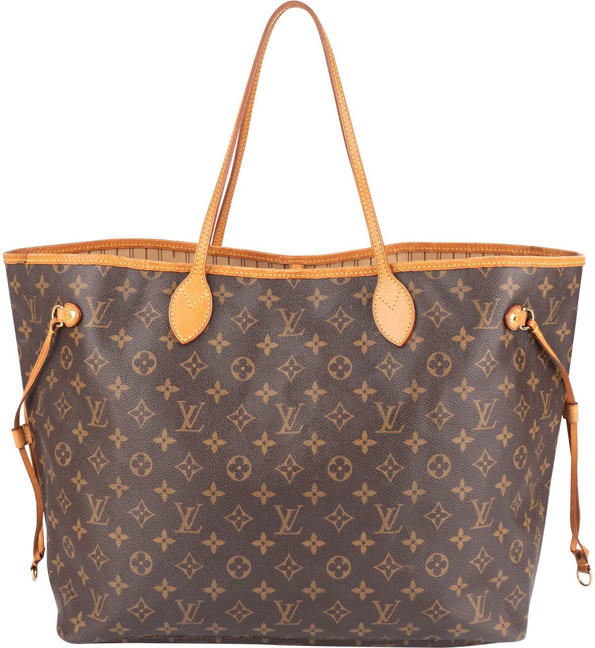 Louis Vuitton Louis Vuitton Monogram Canvas Neverfull GM Shoulder Bag Bruin