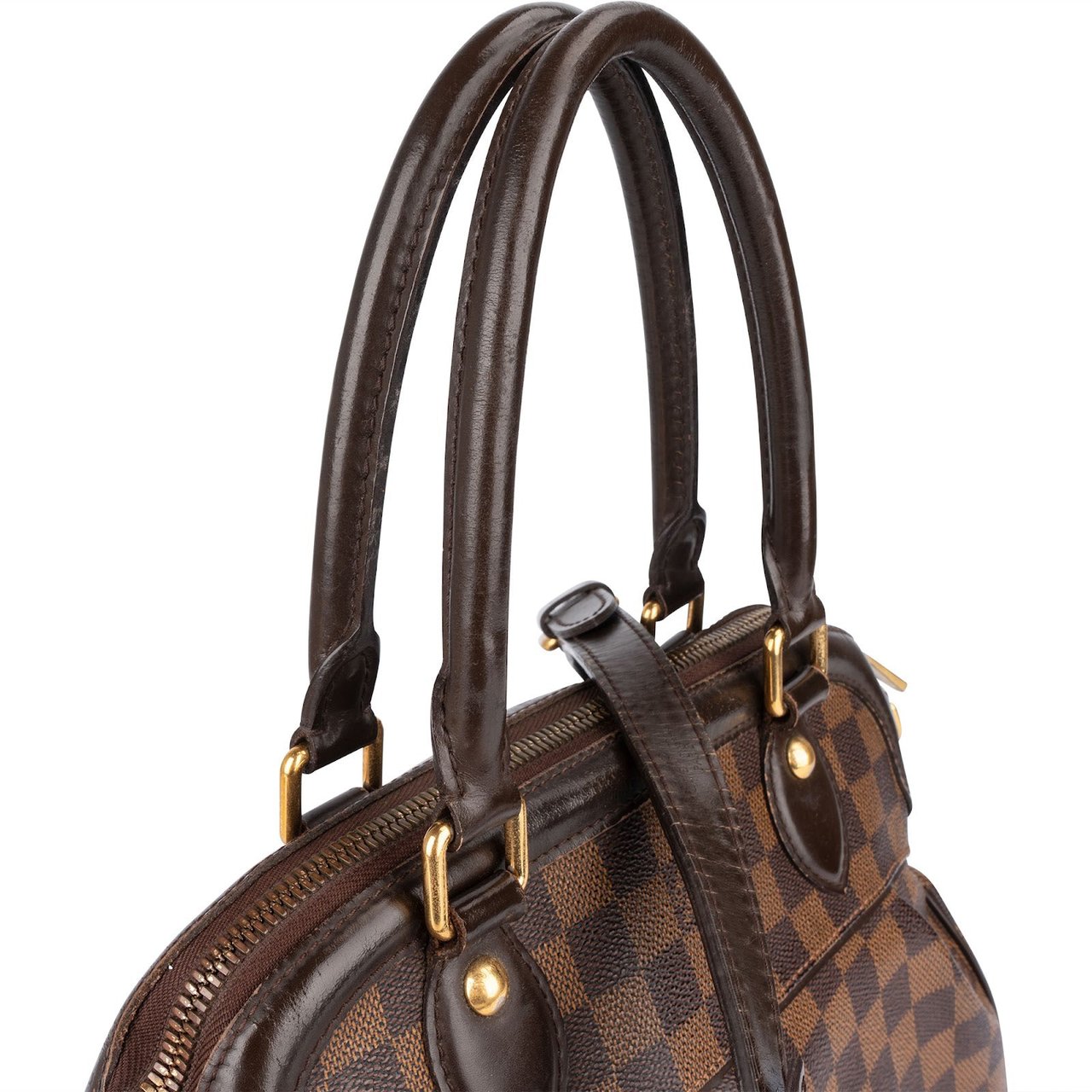 Louis Vuitton Louis Vuitton Monogram Damier Ebene Canvas Trevi PM Handbag Bruin