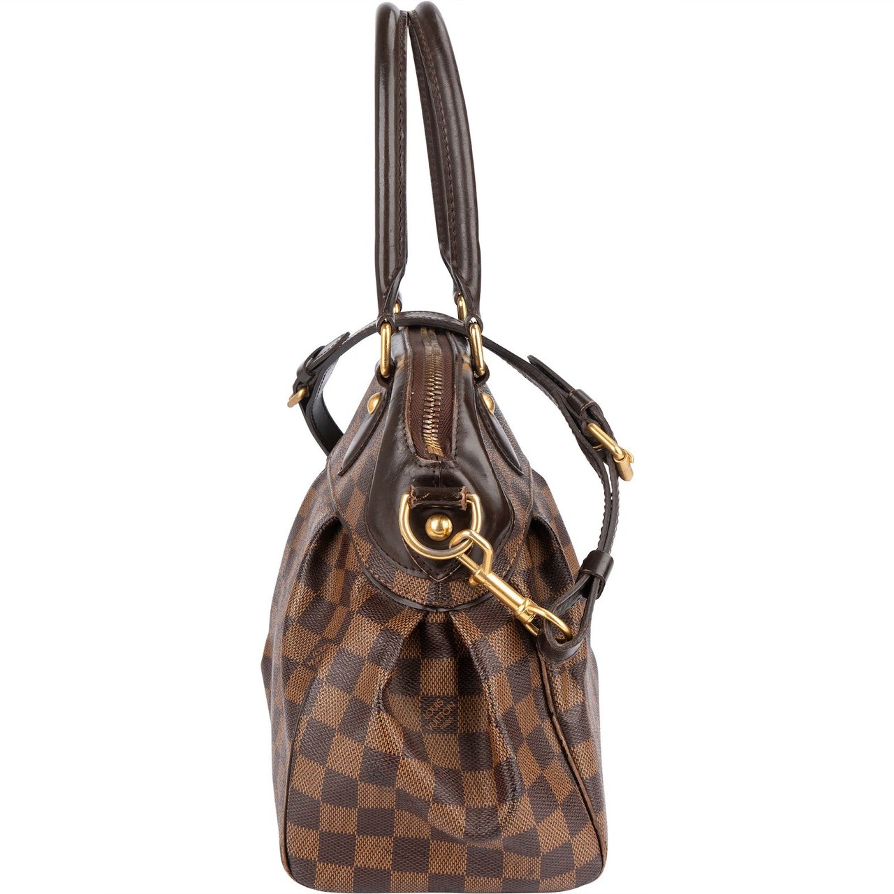 Louis Vuitton Louis Vuitton Monogram Damier Ebene Canvas Trevi PM Handbag Bruin