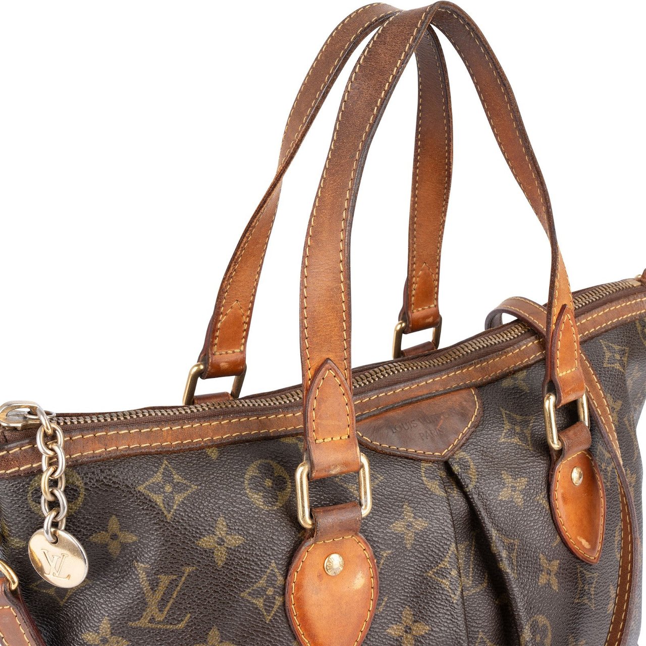 Louis Vuitton Louis Vuitton Monogram Canvas Palermo PM Handbag Bruin