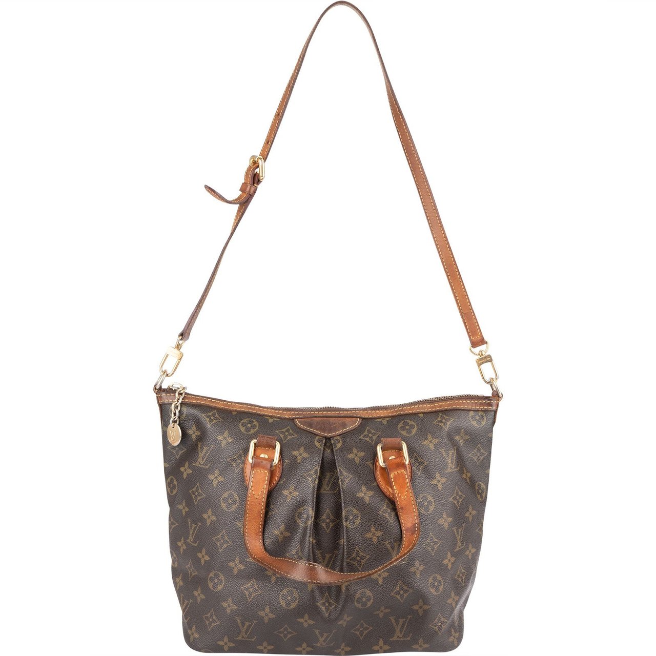 Louis Vuitton Louis Vuitton Monogram Canvas Palermo PM Handbag Bruin