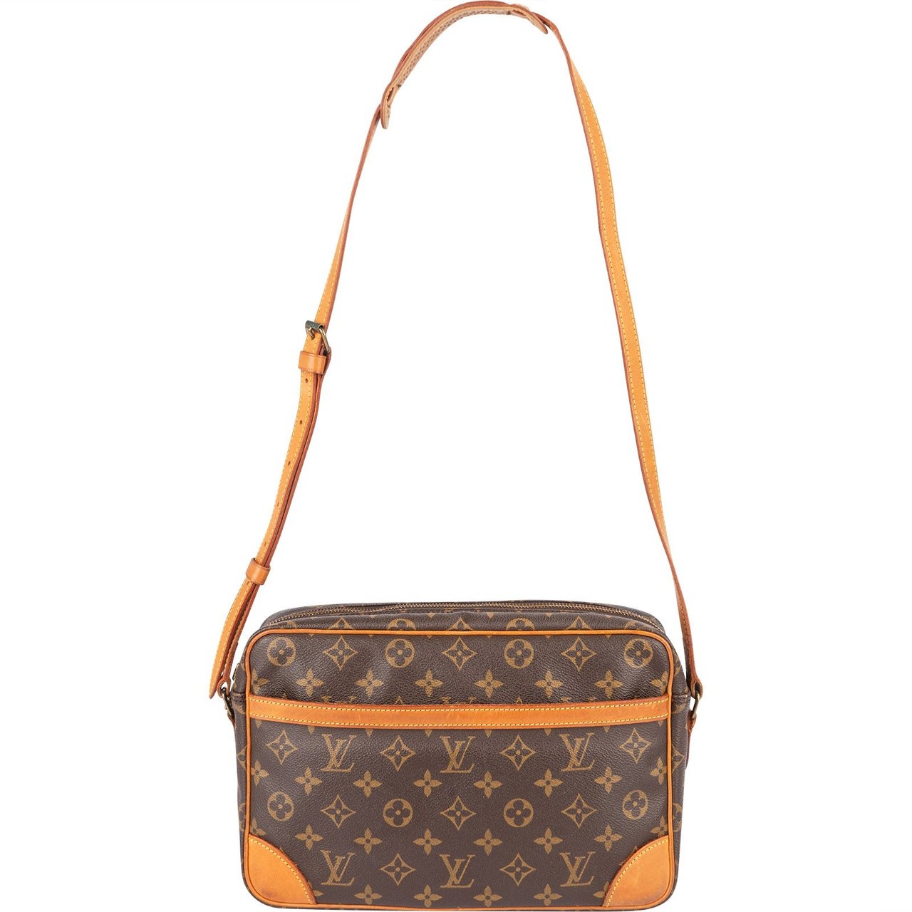 Louis Vuitton Louis Vuitton Monogram Canvas Trocadero 30 Crossbody Bag Bruin