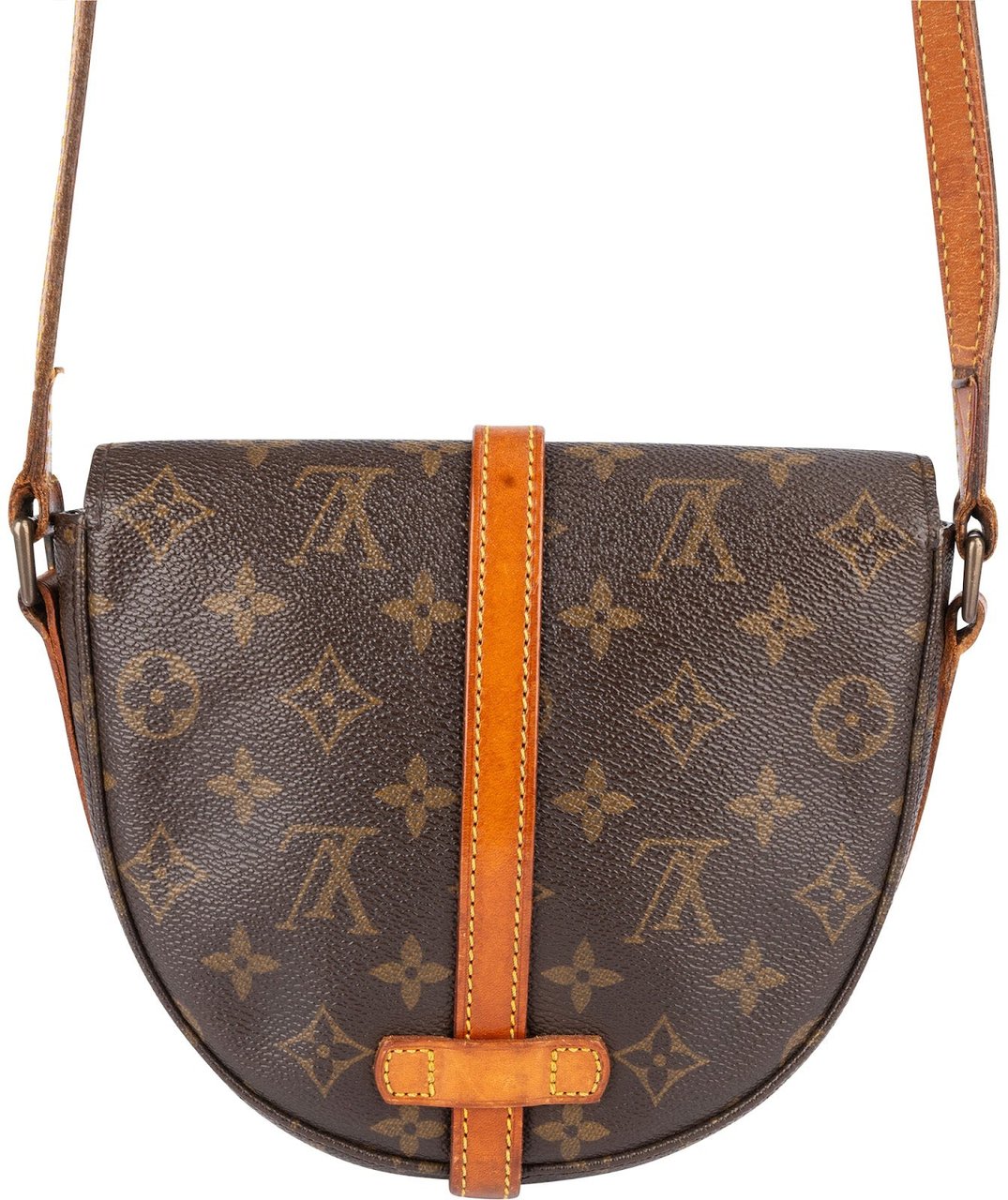 Louis Vuitton Louis Vuitton Monogram Canvas Chantilly PM Crossbody Bag Bruin