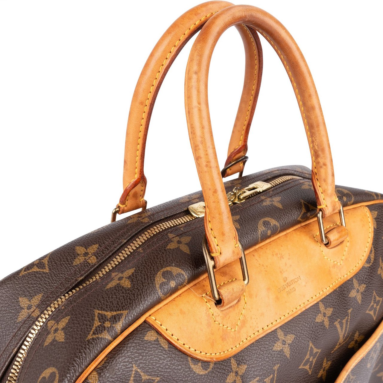 Louis Vuitton Louis Vuitton Monogram Canvas Deauville Handbag Bruin