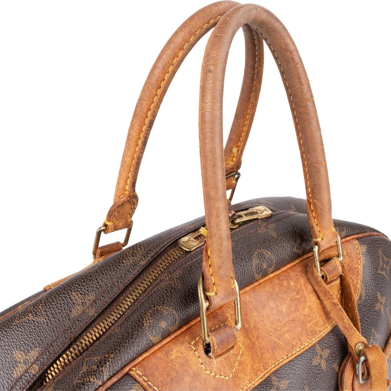 Louis Vuitton Louis Vuitton Monogram Canvas Deauville Handbag Bruin