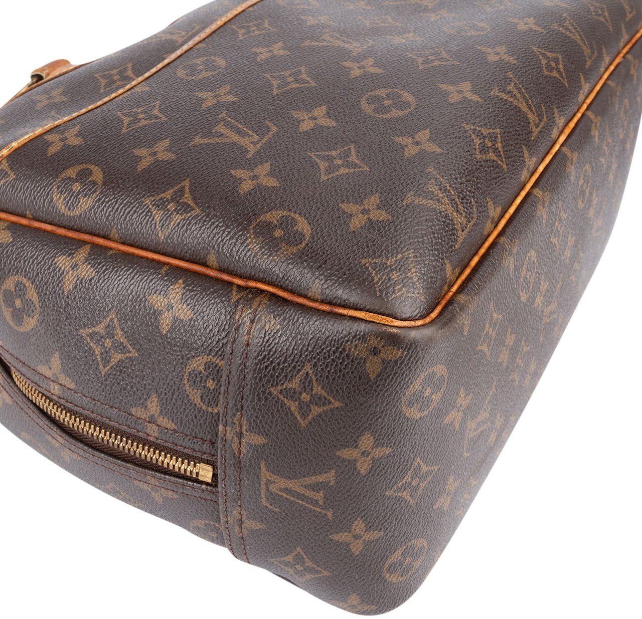 Louis Vuitton Louis Vuitton Monogram Canvas Deauville Handbag Bruin