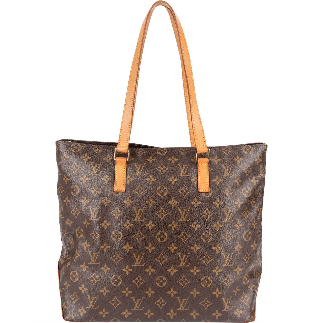 Louis Vuitton Louis Vuitton Monogram Canvas Cabas Mezzo Shoulder Bag Bruin