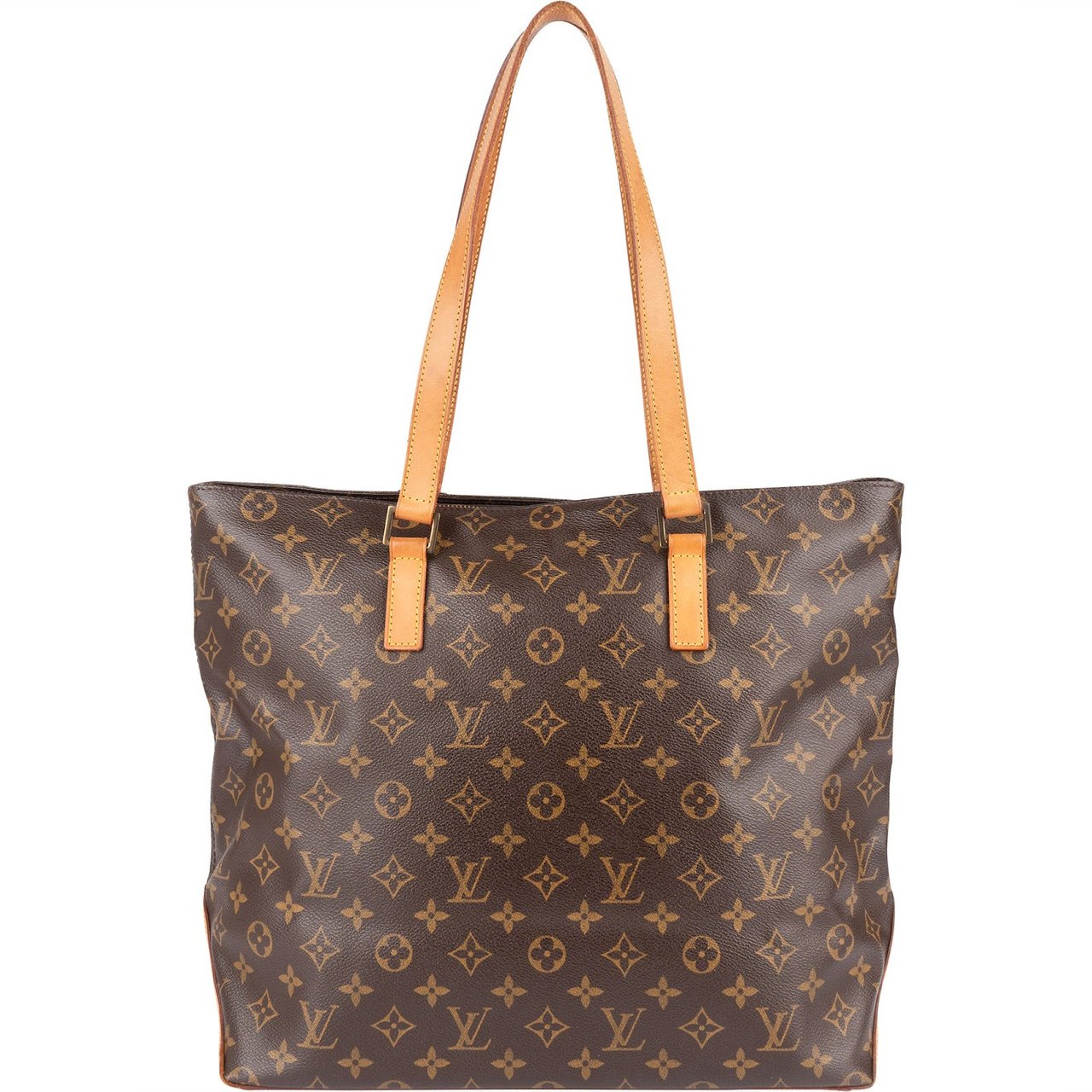 Louis Vuitton Louis Vuitton Monogram Canvas Cabas Mezzo Shoulder Bag Bruin