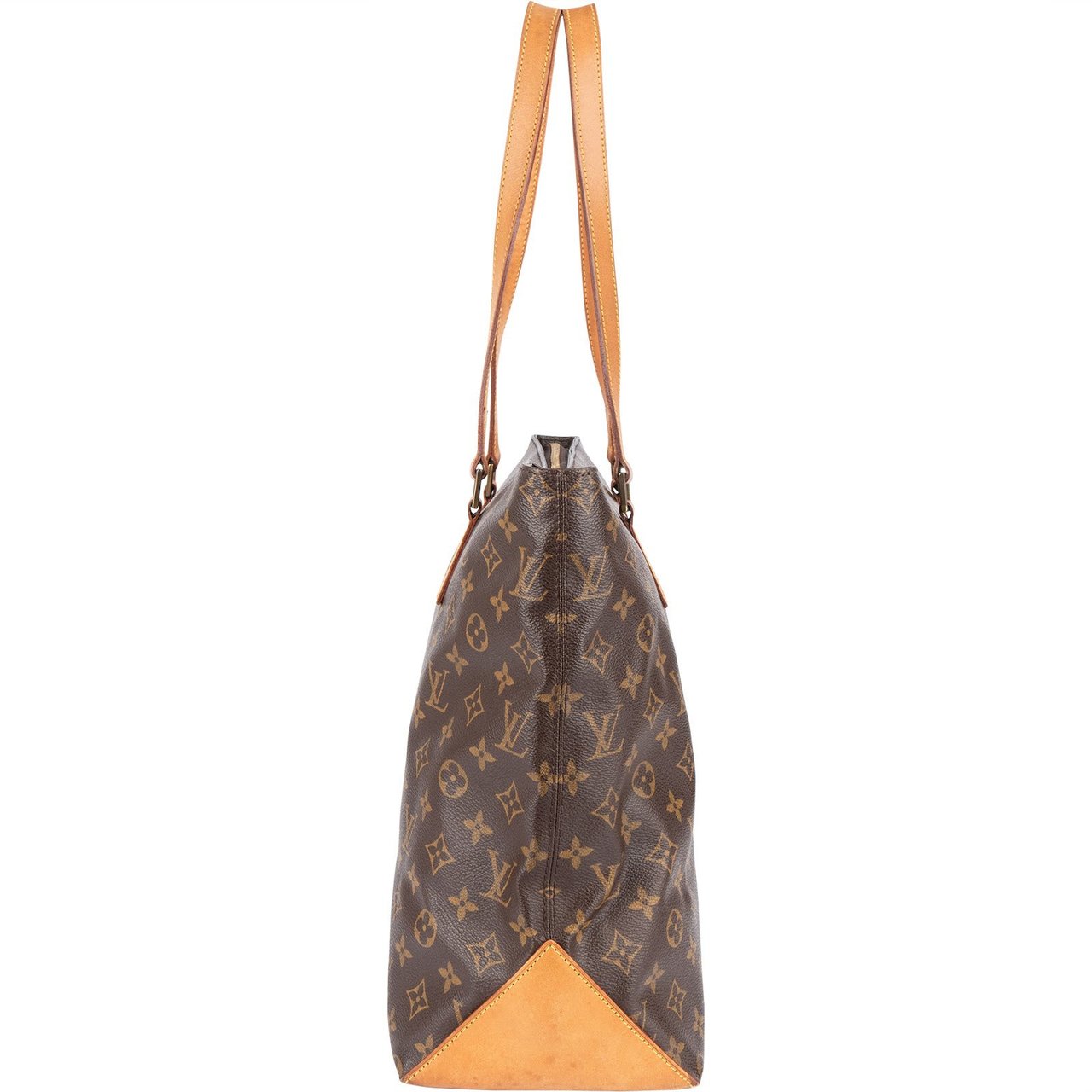 Louis Vuitton Louis Vuitton Monogram Canvas Cabas Mezzo Shoulder Bag Bruin