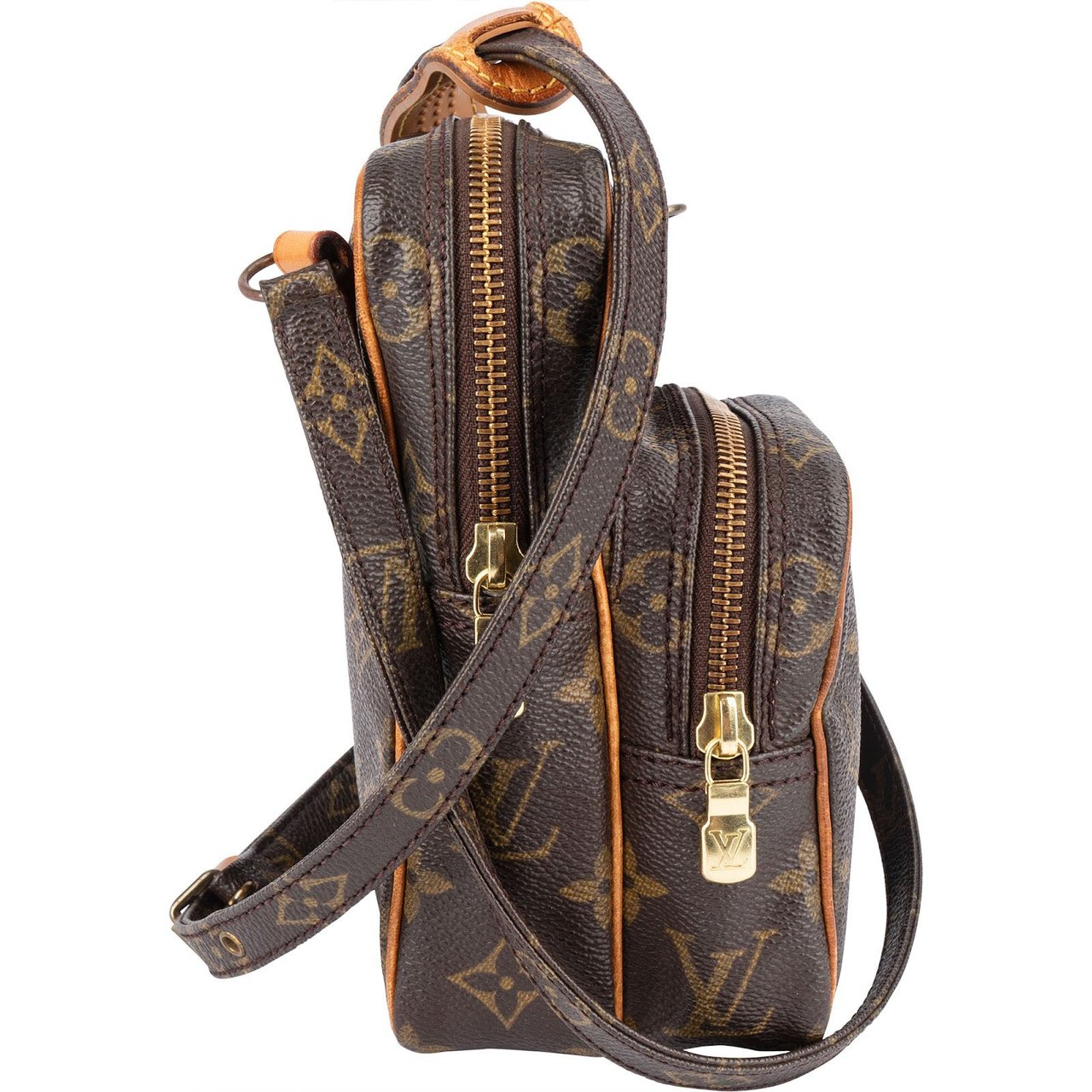 Louis Vuitton Louis Vuitton Monogram Canvas Amazon Crossbody Bag Bruin