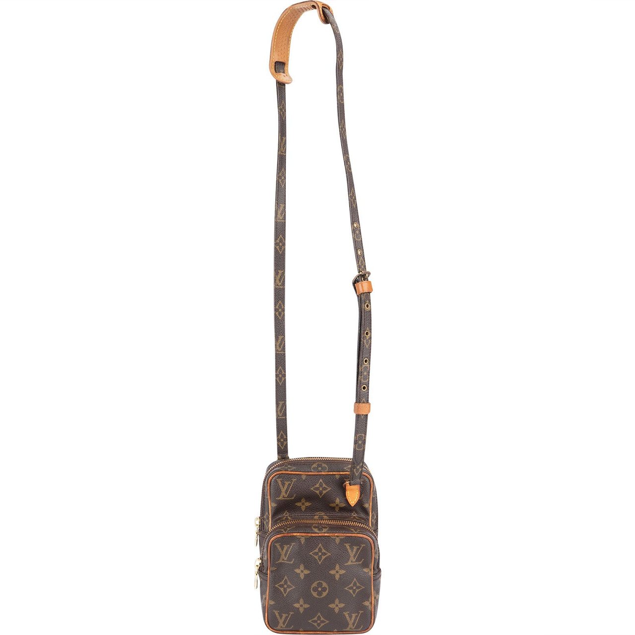 Louis Vuitton Louis Vuitton Monogram Canvas Amazon Crossbody Bag Bruin