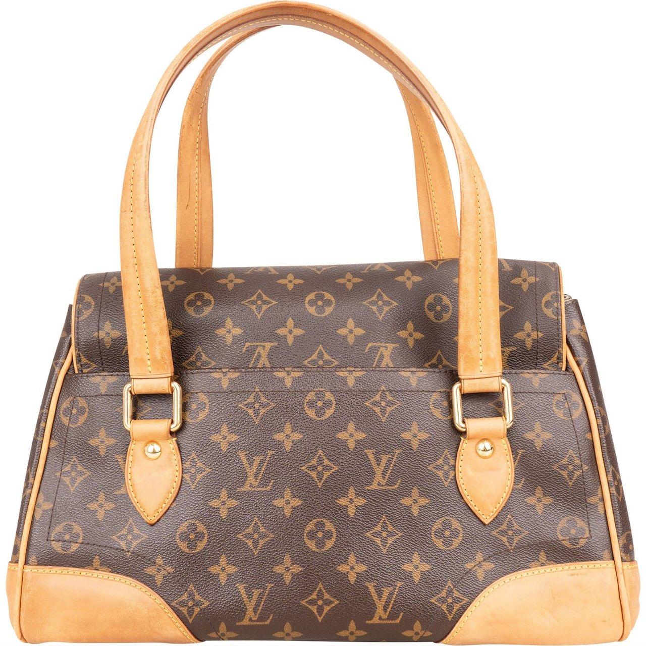 Louis Vuitton Louis Vuitton Monogram Canvas Beverly GM Handbag Bruin