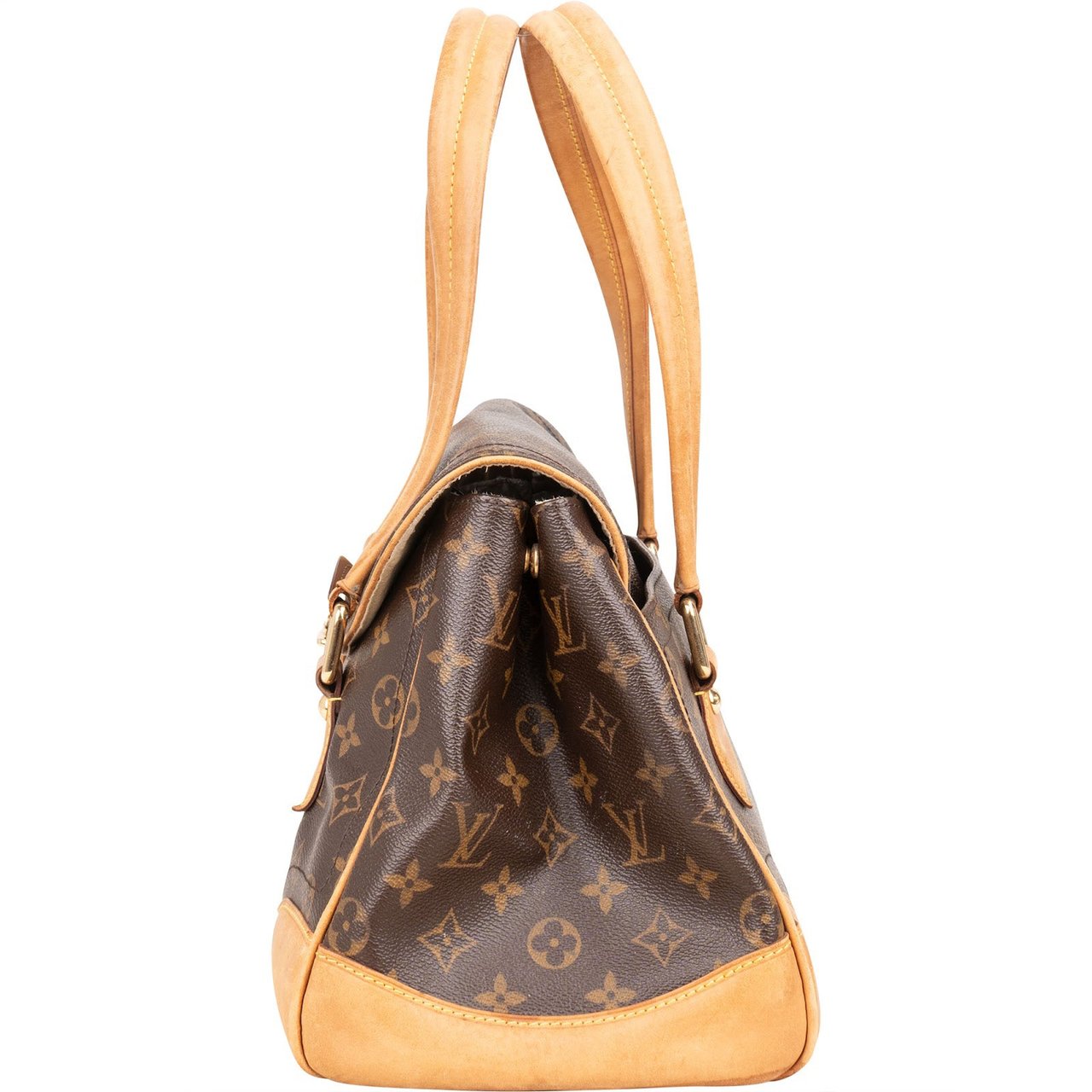 Louis Vuitton Louis Vuitton Monogram Canvas Beverly GM Handbag Bruin