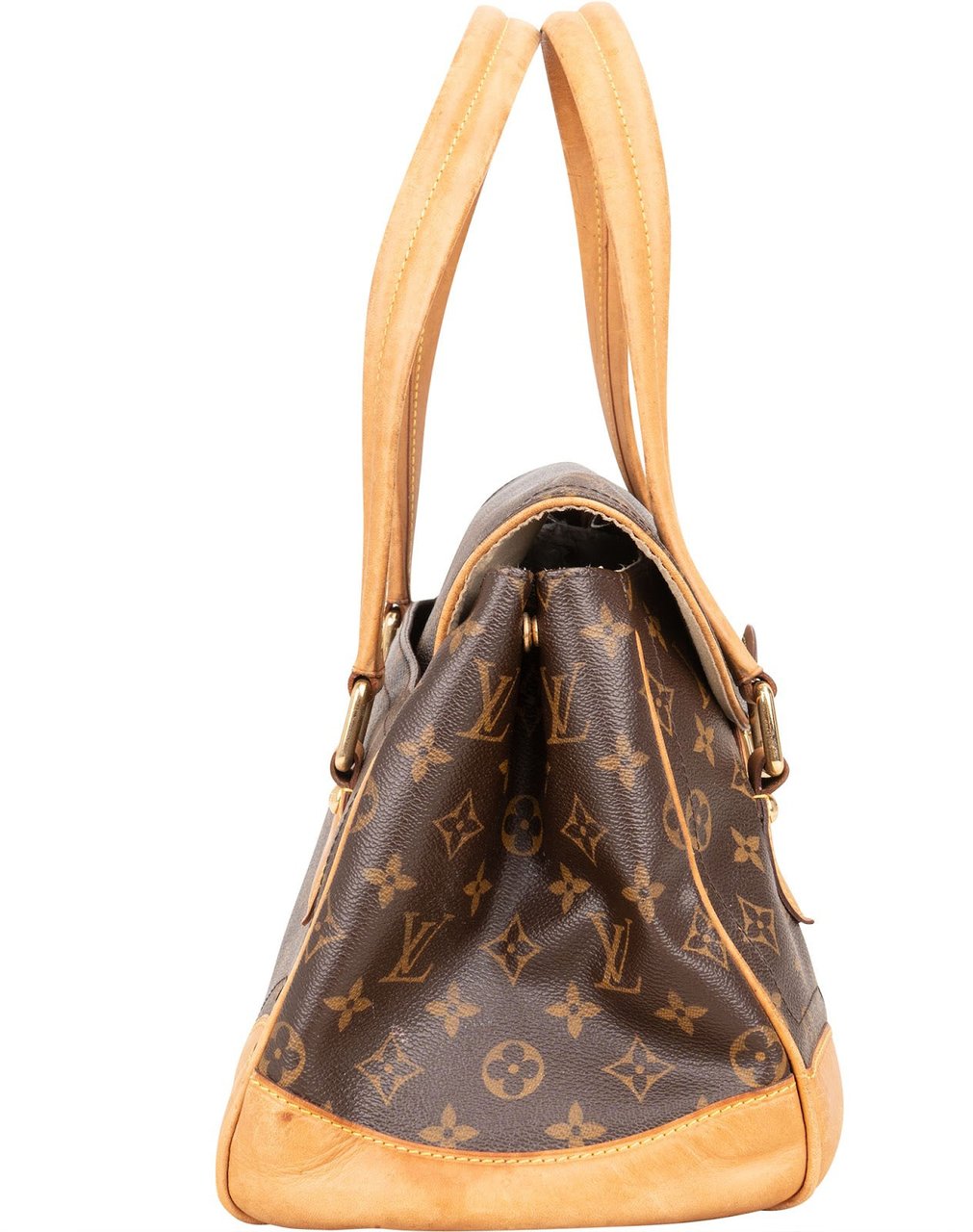 Louis Vuitton Louis Vuitton Monogram Canvas Beverly GM Handbag Bruin