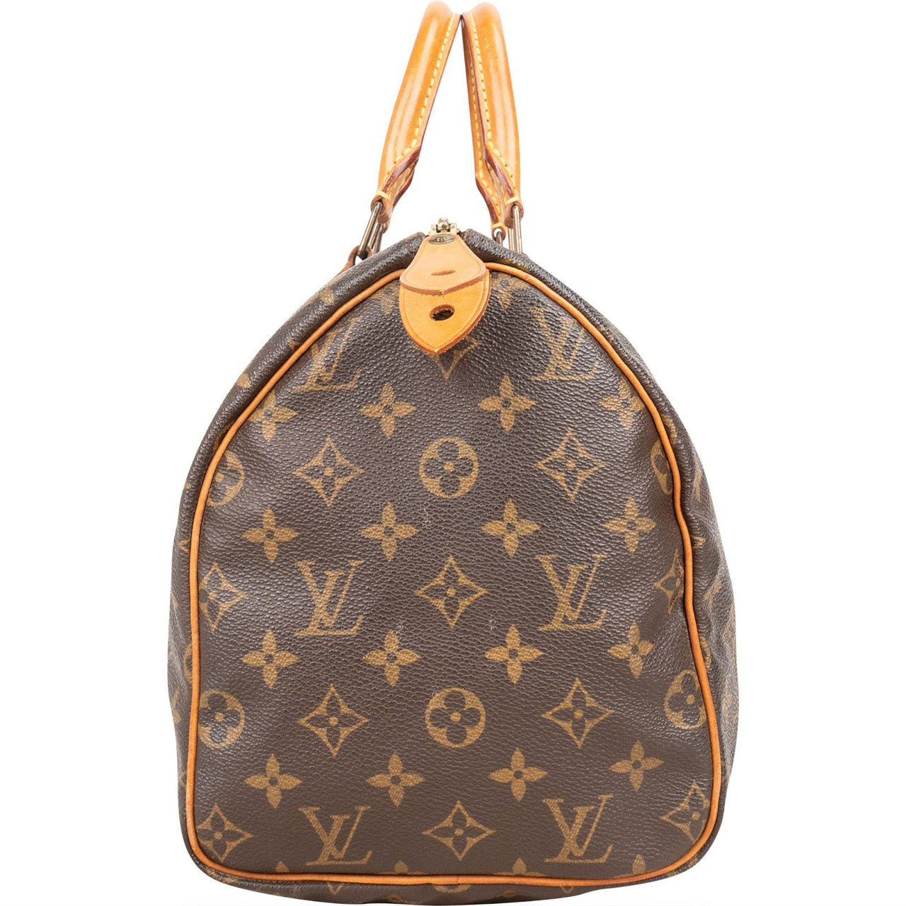 Louis Vuitton Louis Vuitton Monogram Canvas Speedy 30 Handbag Bruin