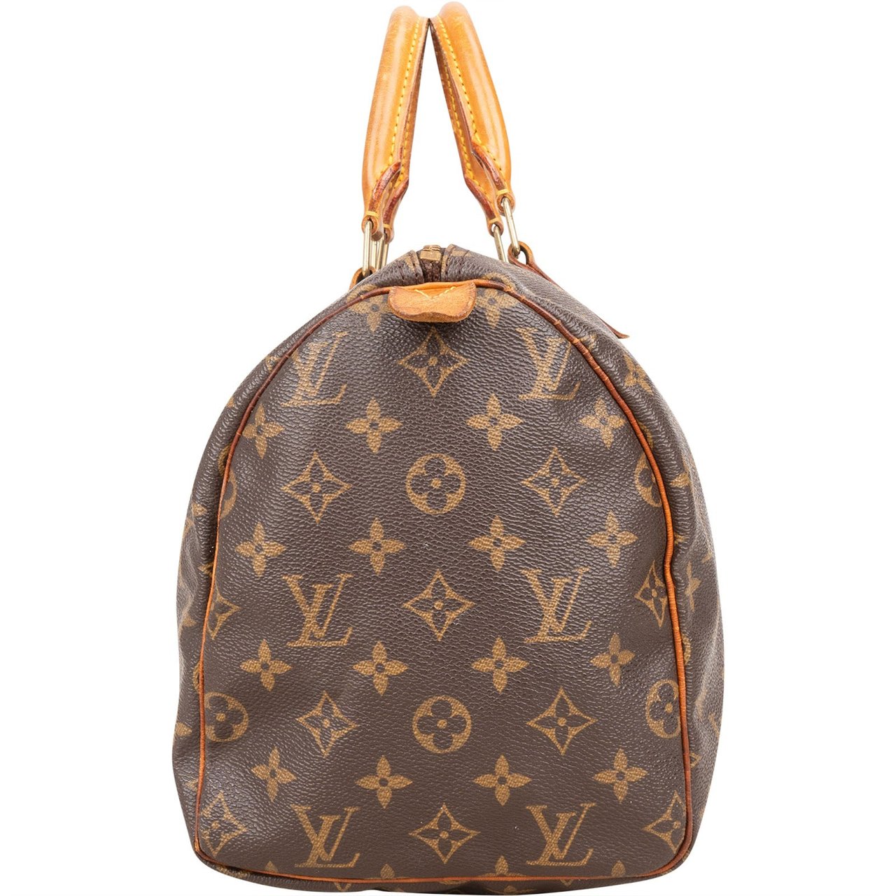 Louis Vuitton Louis Vuitton Monogram Canvas Speedy 30 Handbag Bruin
