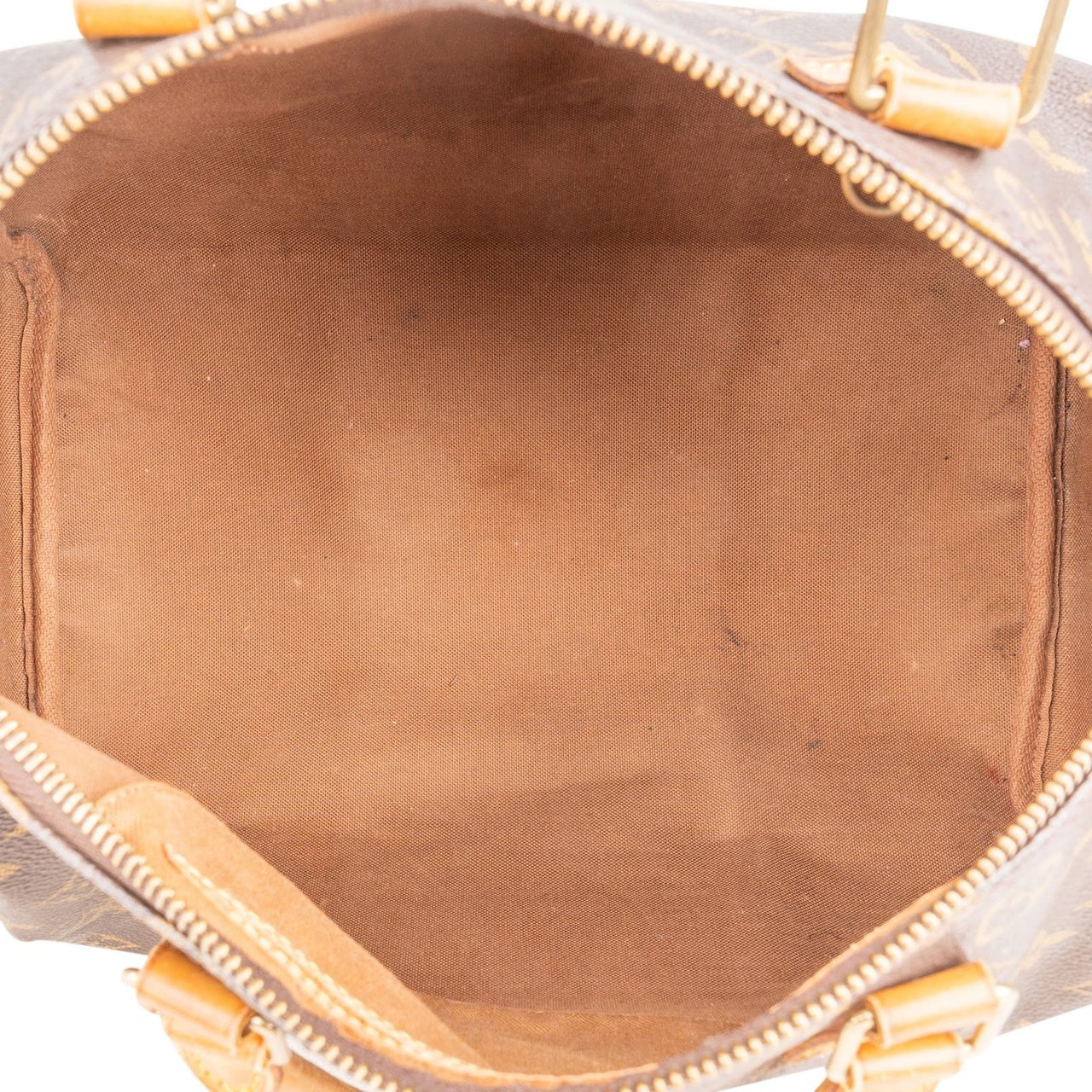 Louis Vuitton Louis Vuitton Monogram Canvas Speedy 30 Handbag Bruin