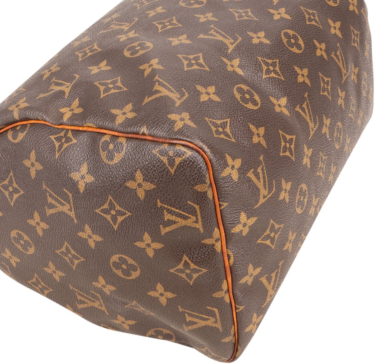 Louis Vuitton Louis Vuitton Monogram Canvas Speedy 30 Handbag Bruin