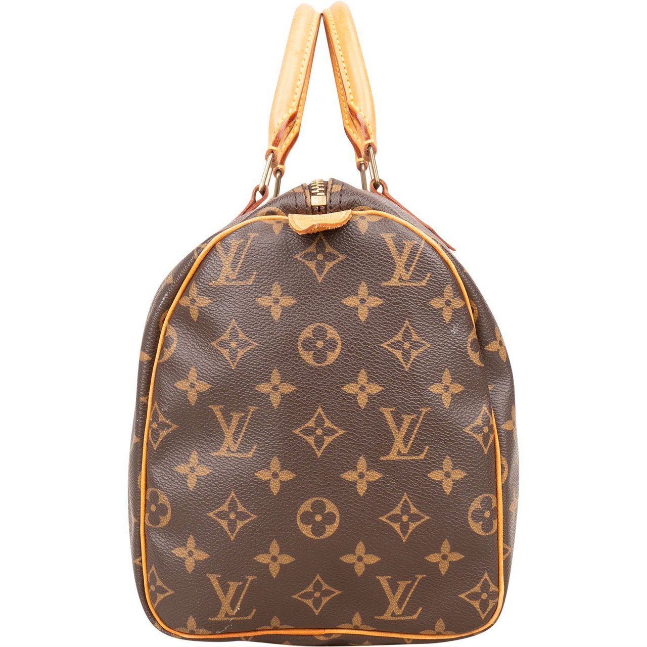 Louis Vuitton Louis Vuitton Monogram Canvas Speedy 30 Handbag Bruin