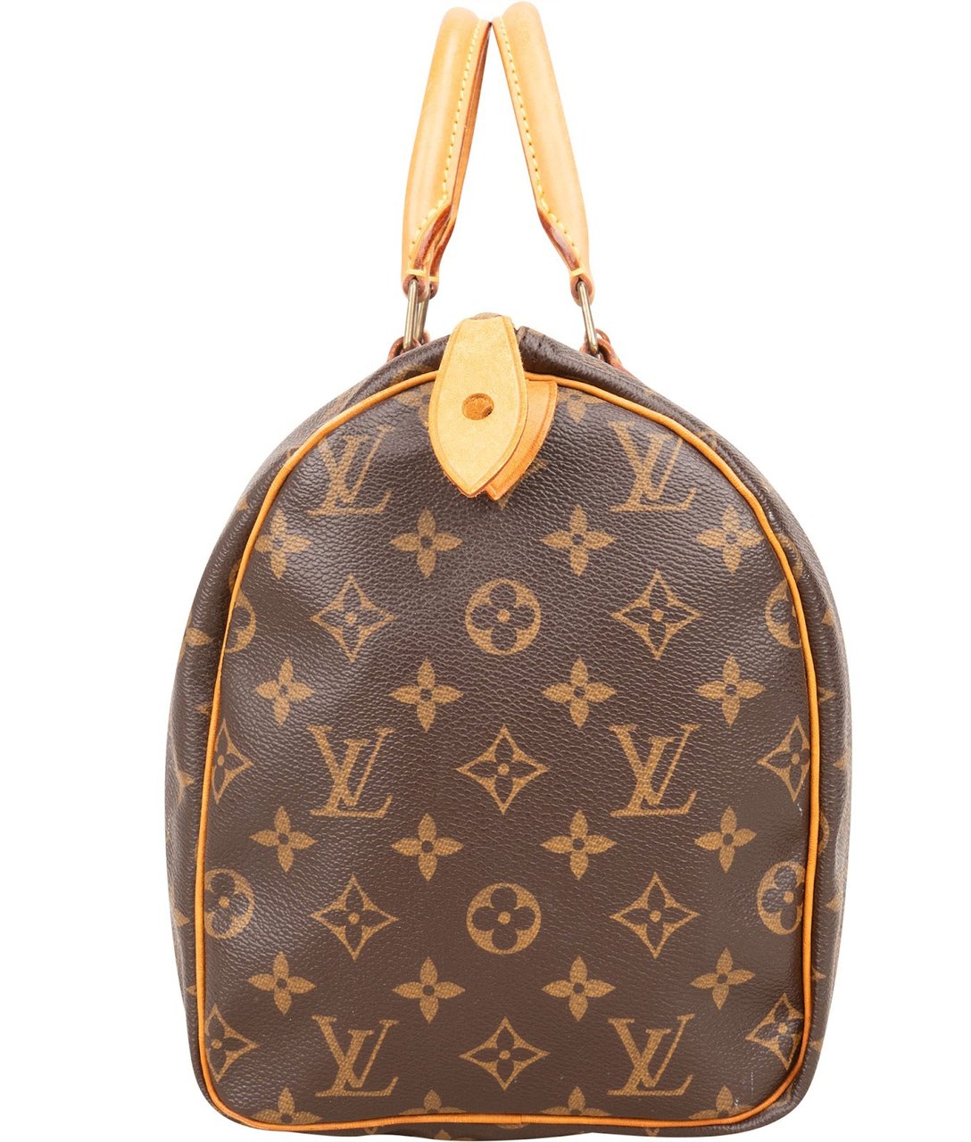 Louis Vuitton Louis Vuitton Monogram Canvas Speedy 30 Handbag Bruin