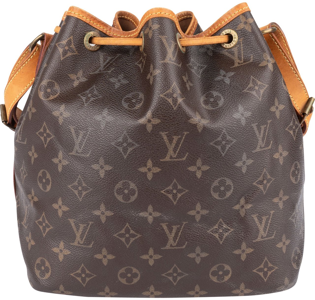 Louis Vuitton Louis Vuitton Monogram Canvas Sac Noé Petit Shoulder Bag Bruin