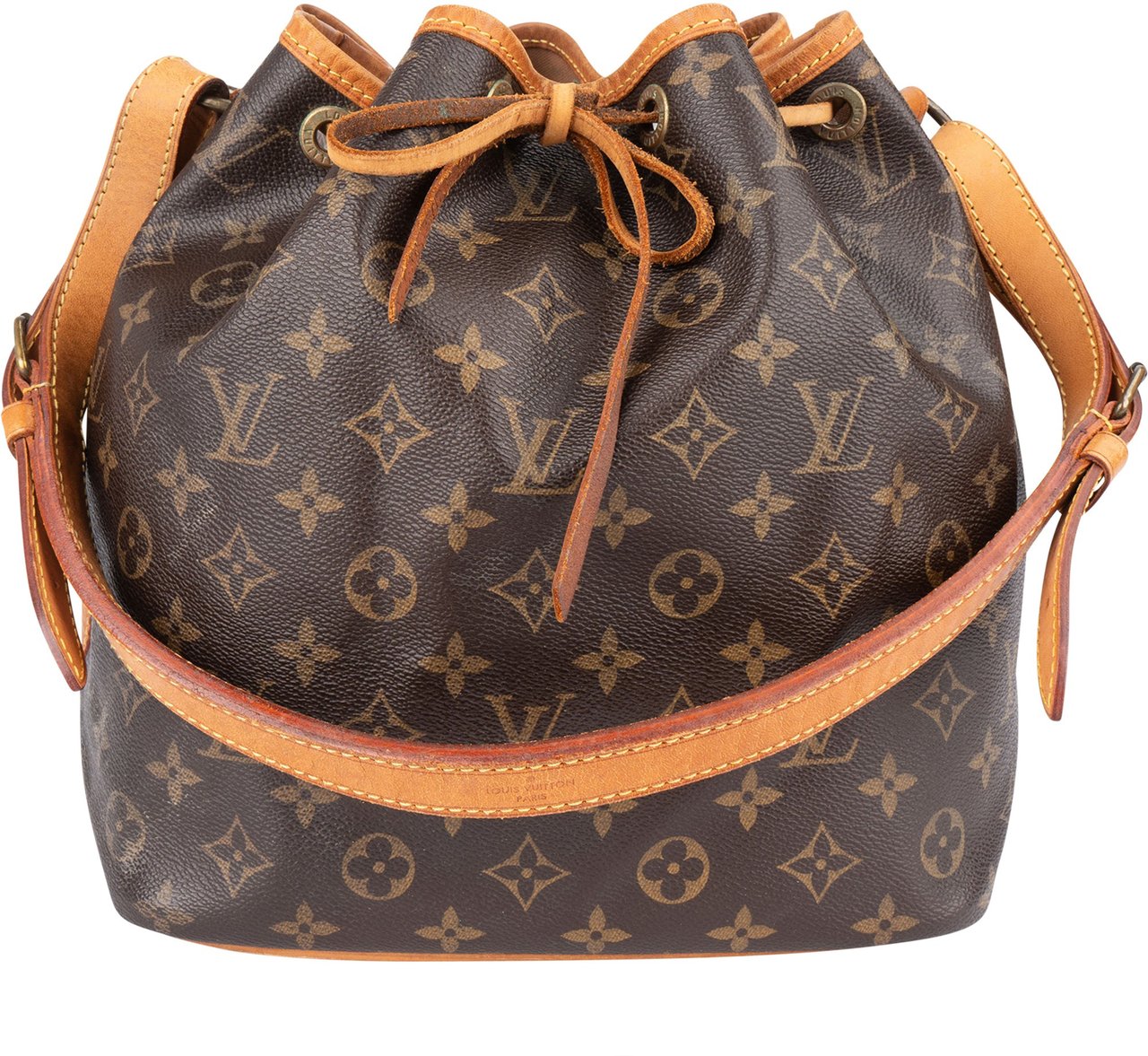 Louis Vuitton Louis Vuitton Monogram Canvas Sac Noé Petit Shoulder Bag Bruin
