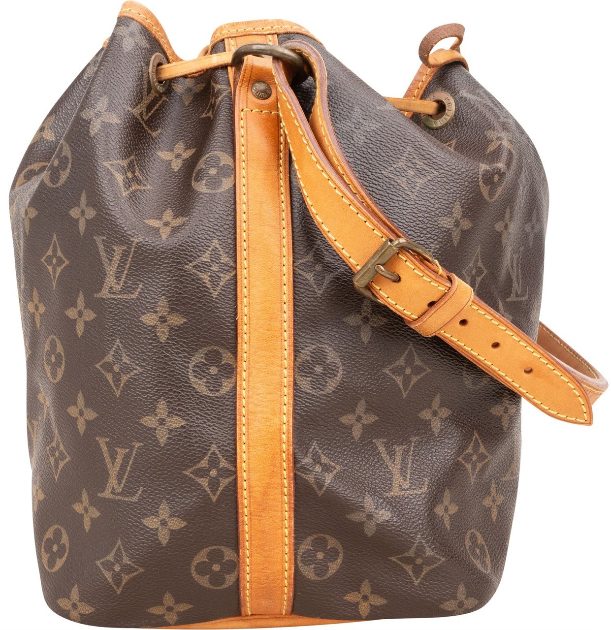 Louis Vuitton Louis Vuitton Monogram Canvas Sac Noé Petit Shoulder Bag Bruin