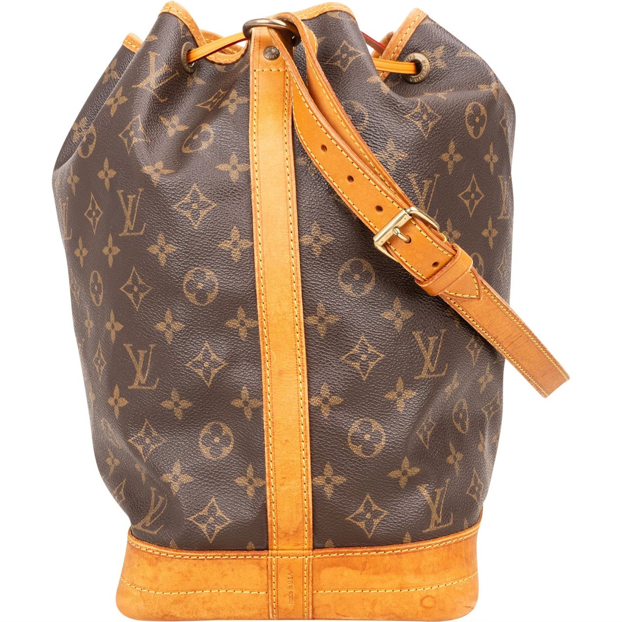 Louis Vuitton Louis Vuitton Monogram Canvas Sac Noé Grande Shoulder Bag Bruin