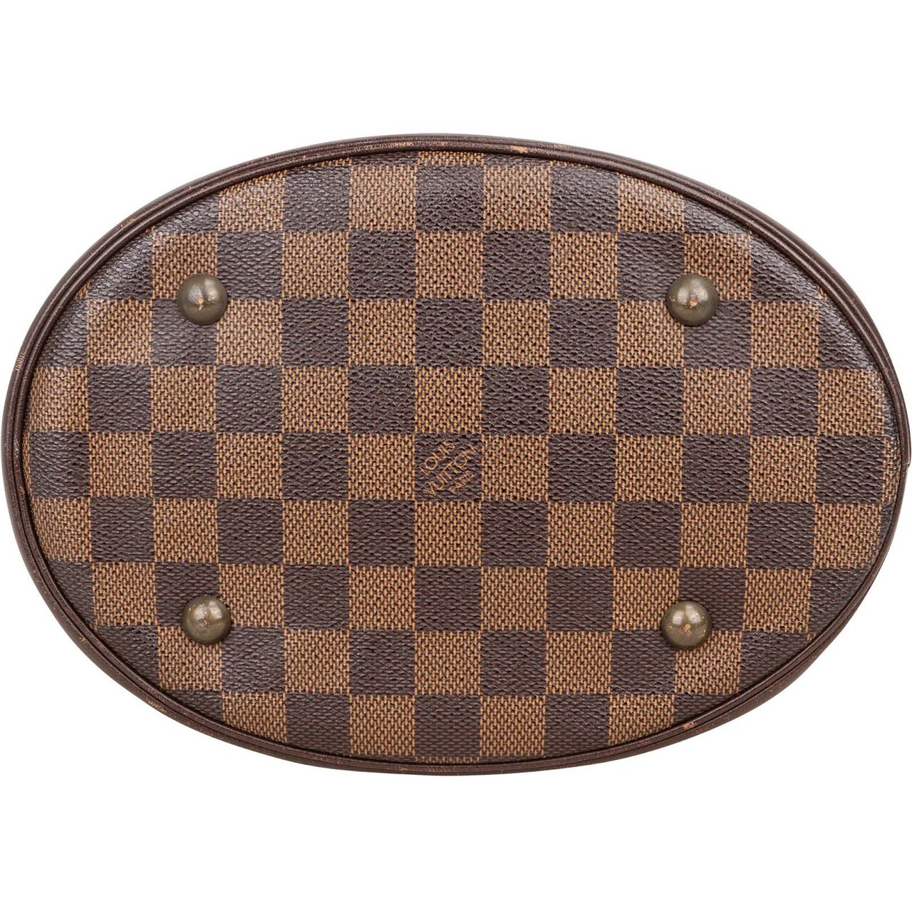 Louis Vuitton Monogram Damier Ebene Bucket PM Shoulder Bag Bruin