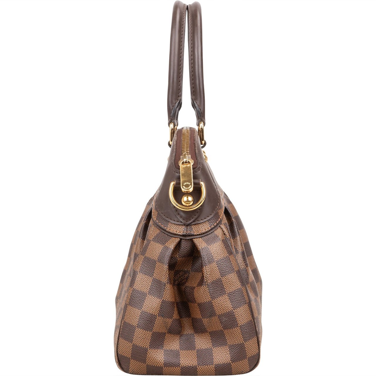 Louis Vuitton Monogram Damier Ebene Canvas Trevi PM Handbag Bruin