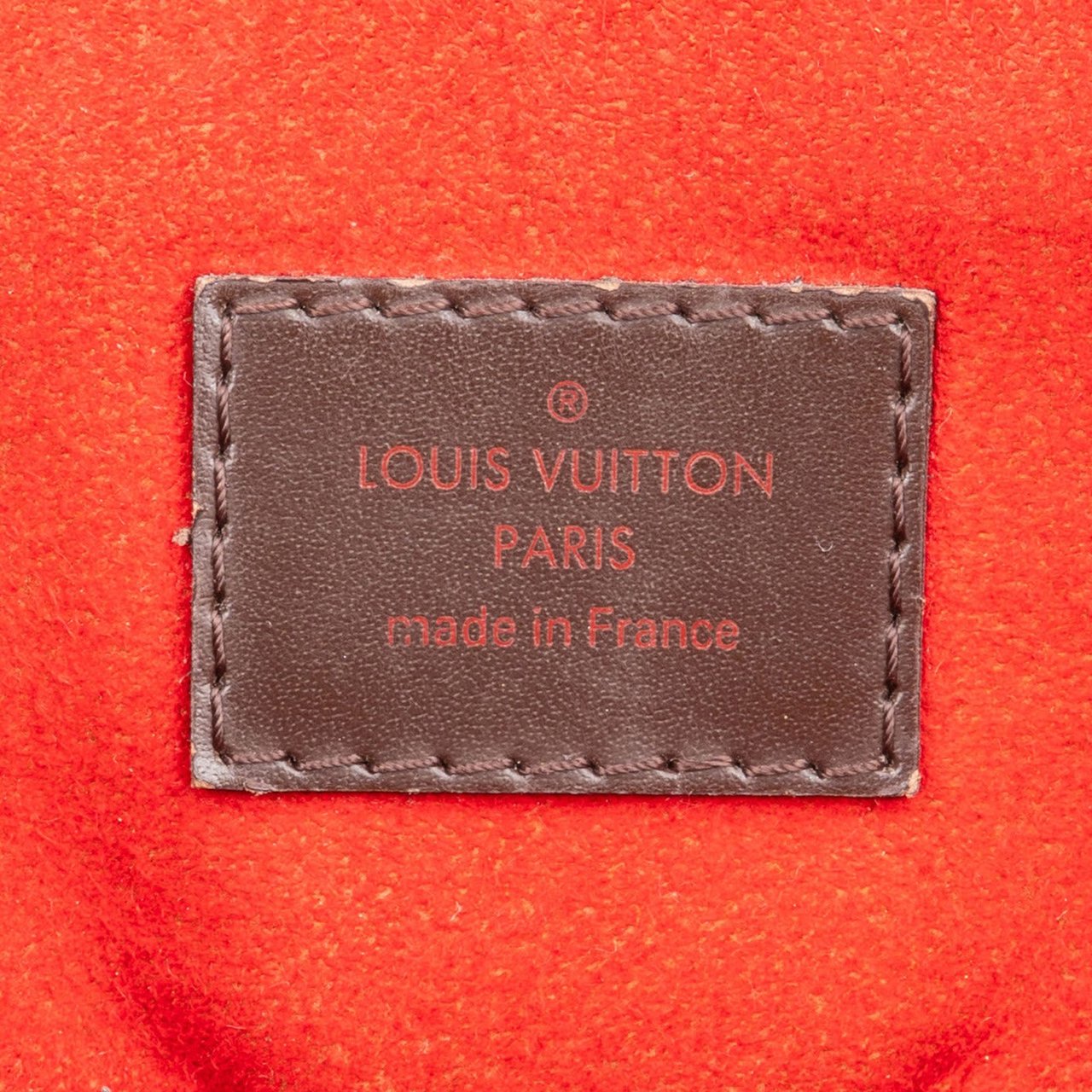 Louis Vuitton Monogram Damier Ebene Canvas Trevi PM Handbag Bruin