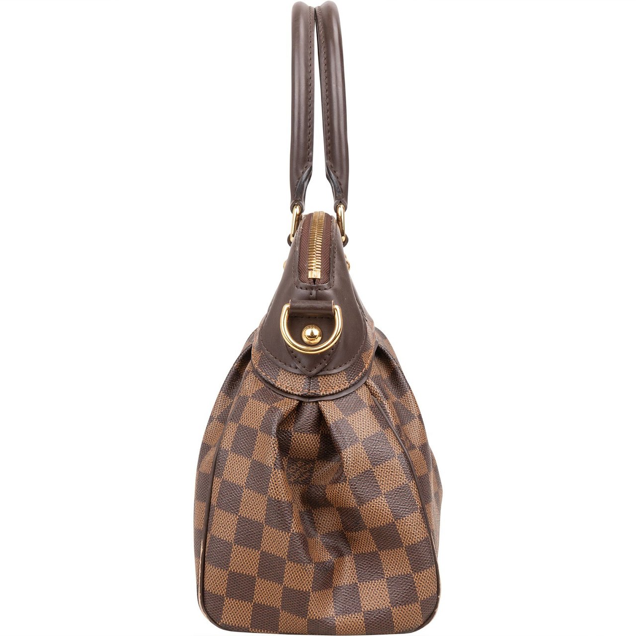 Louis Vuitton Monogram Damier Ebene Canvas Trevi PM Handbag Bruin