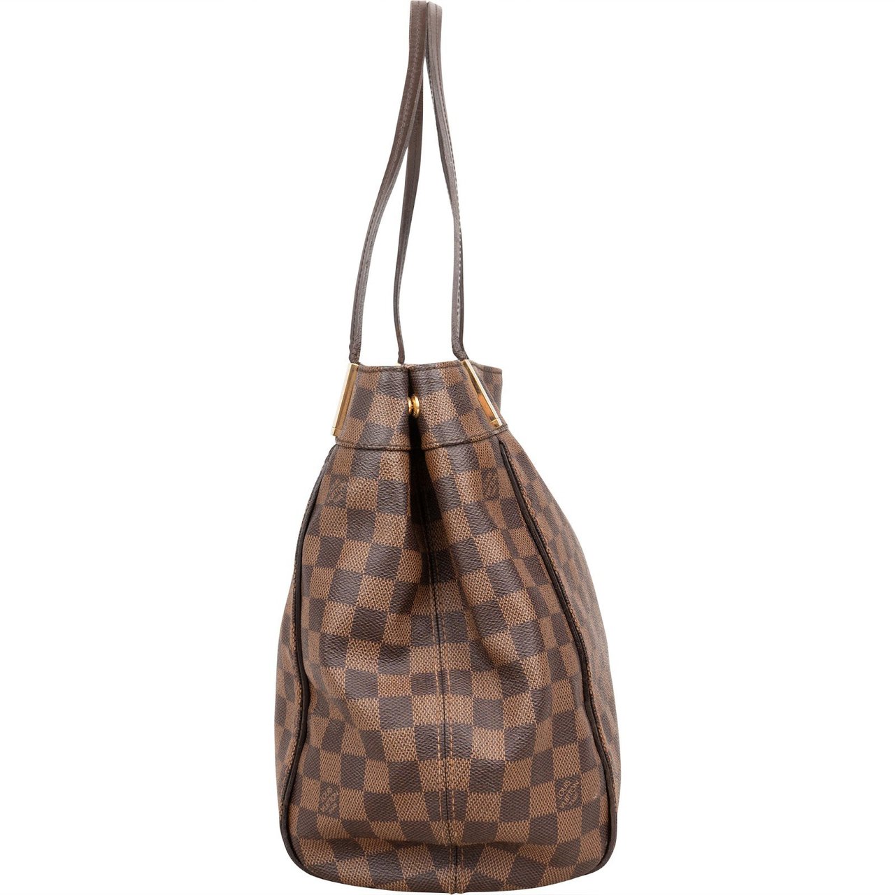 Louis Vuitton Damier Ebene Monogram Marylebone Shoulder Bag Bruin