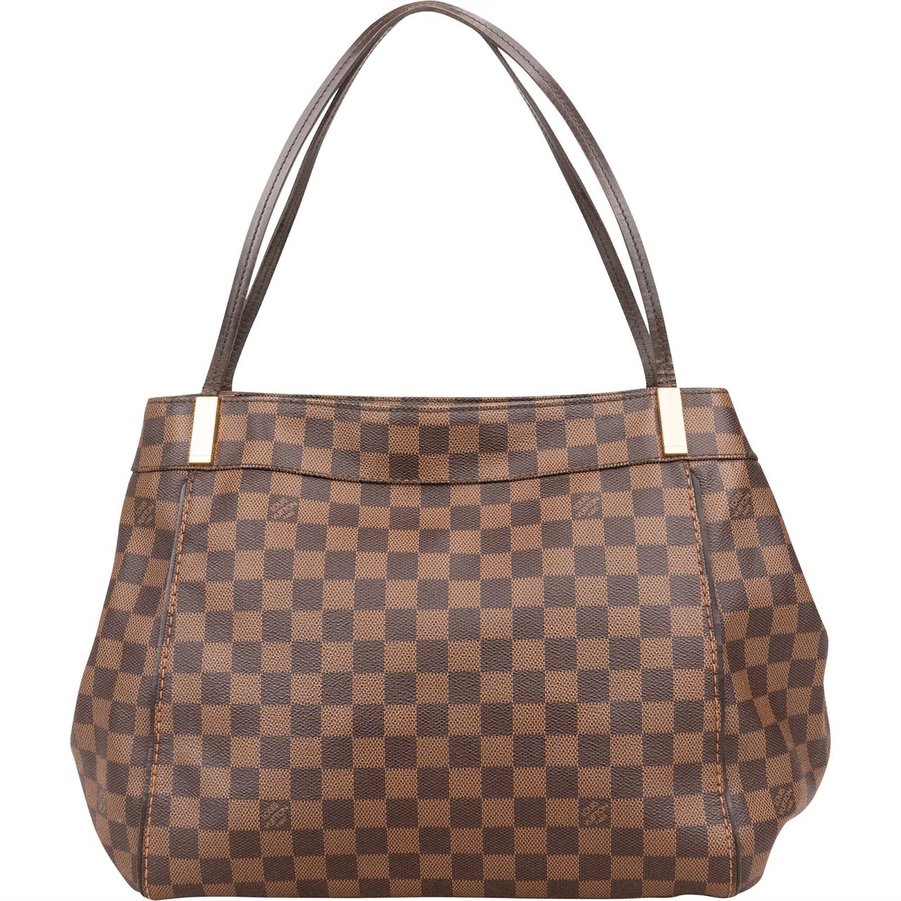 Louis Vuitton Damier Ebene Monogram Marylebone Shoulder Bag Bruin