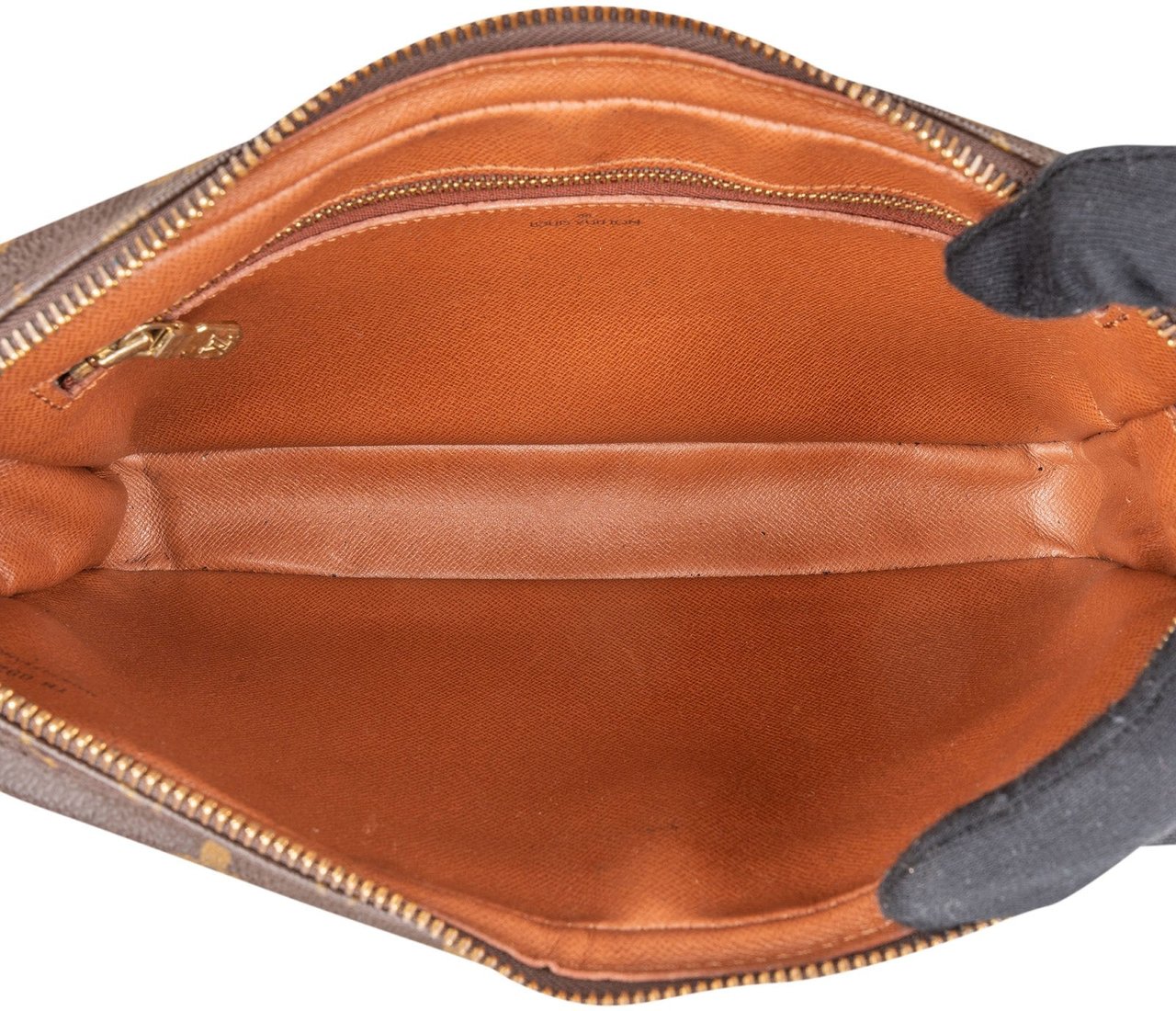 Louis Vuitton Louis Vuitton Monogram Canvas Pochette Homme Clutch Bruin