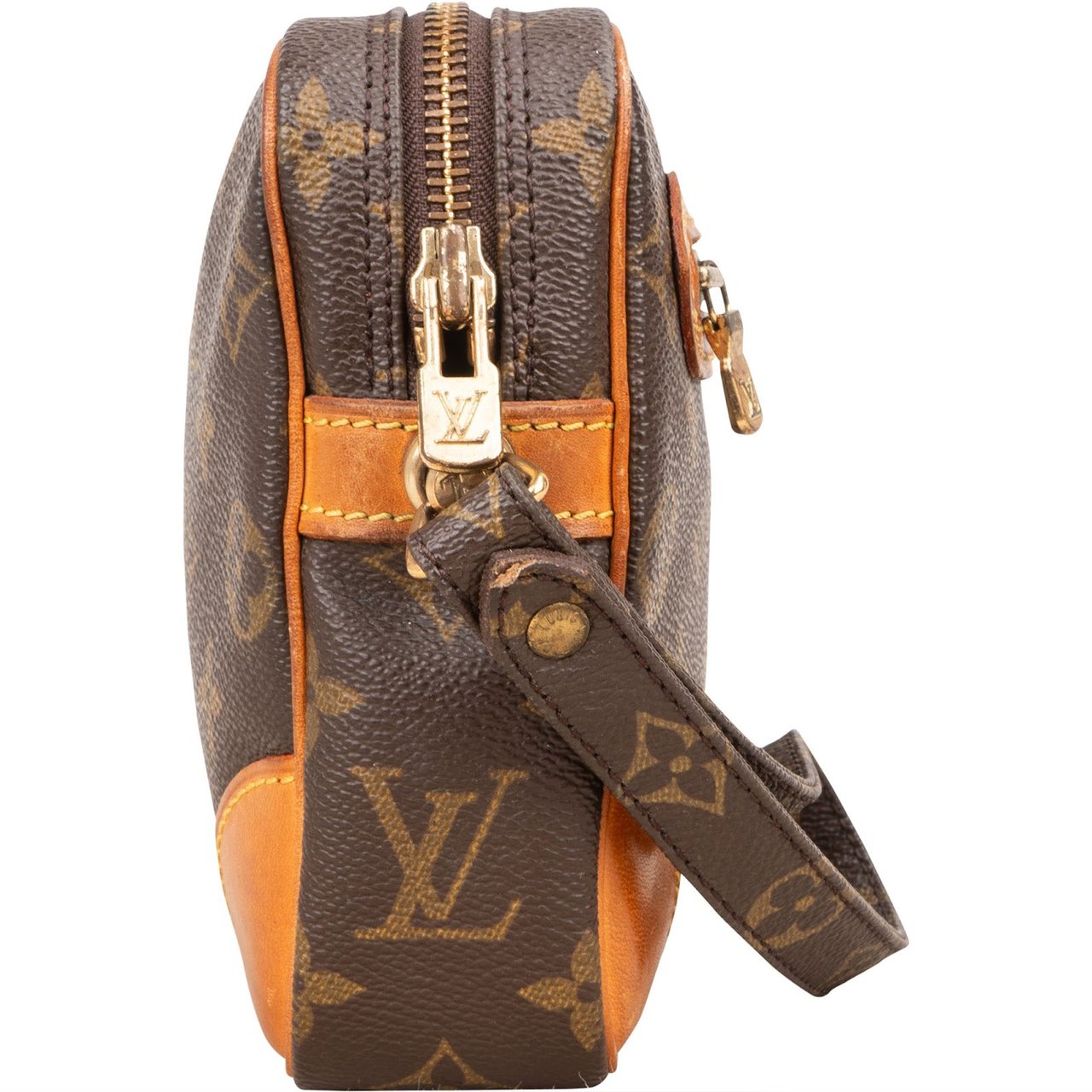 Louis Vuitton Louis Vuitton Monogram Canvas Pochette Homme Clutch Bruin