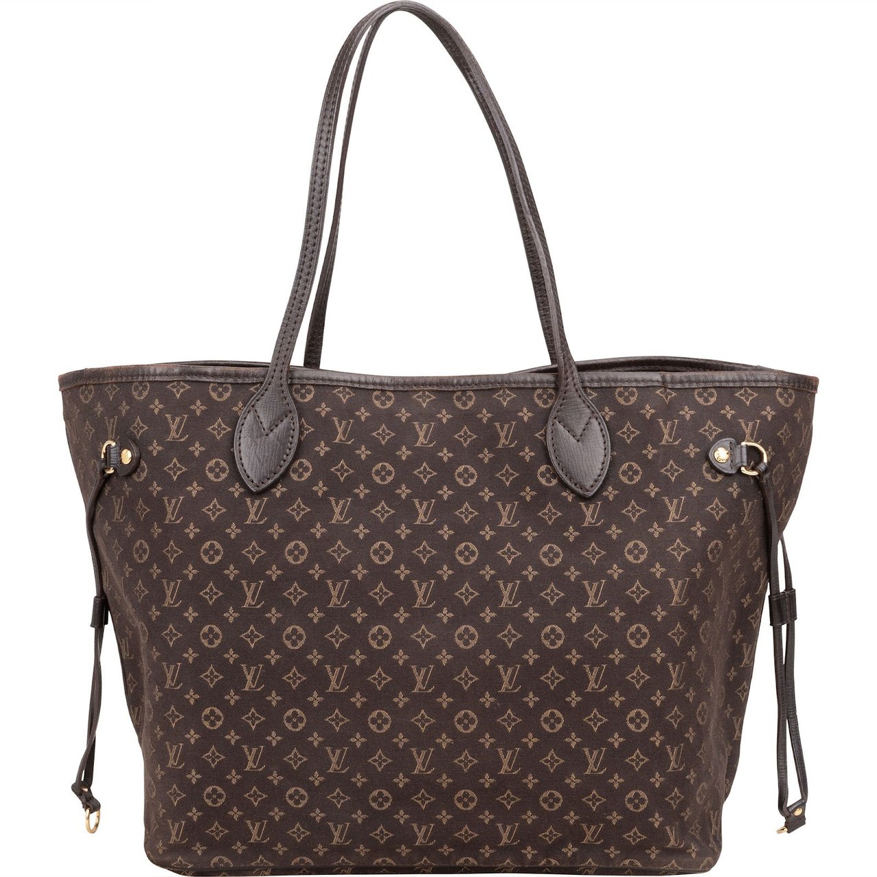Louis Vuitton Louis Vuitton Mini Lin Monogram Neverfull MM Shoulder Bag Bruin