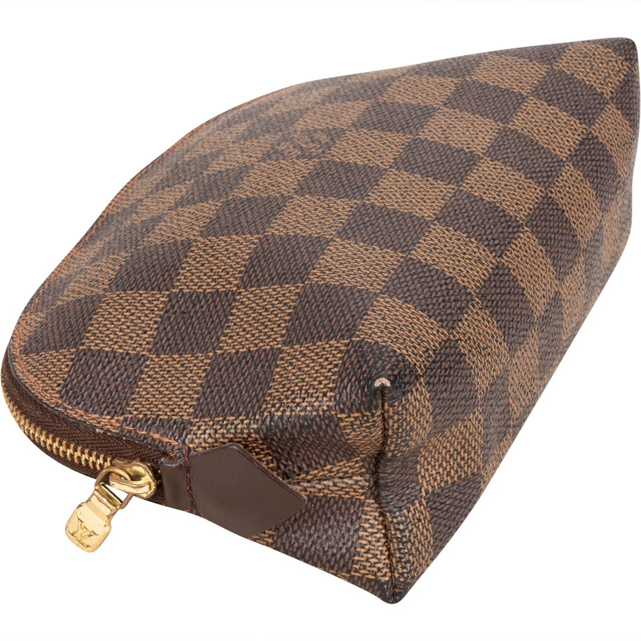 Louis Vuitton Louis Vuitton Monogram Damier Ebene Canvas Cosmetic Pouch Bruin